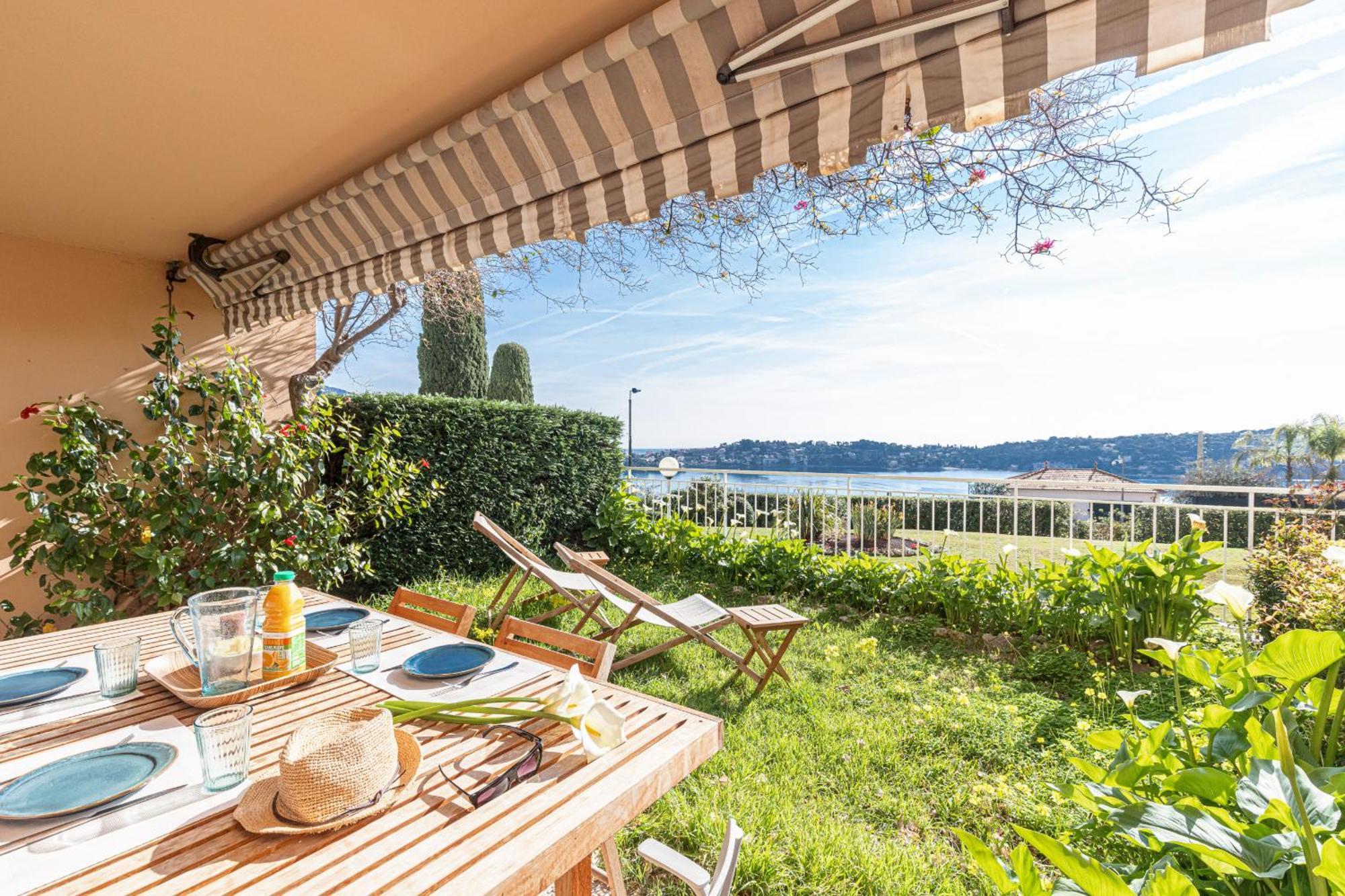 2 Bdr Villefranche-Sur-Mer Sea View Parking And Swimming Pool Bagian luar foto