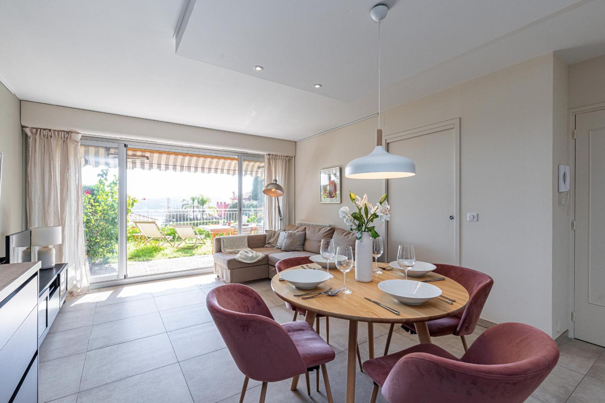 2 Bdr Villefranche-Sur-Mer Sea View Parking And Swimming Pool Bagian luar foto