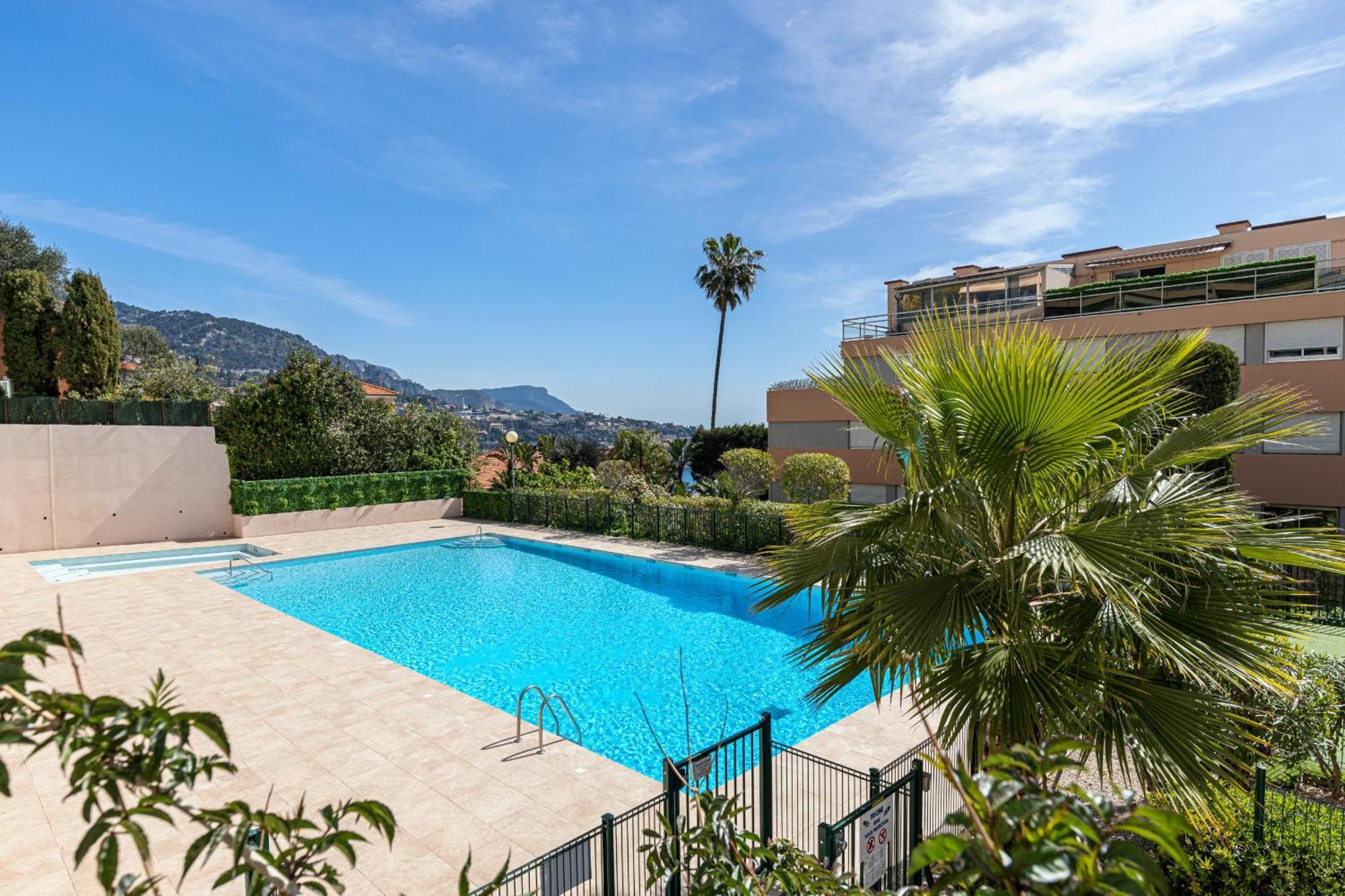 2 Bdr Villefranche-Sur-Mer Sea View Parking And Swimming Pool Bagian luar foto