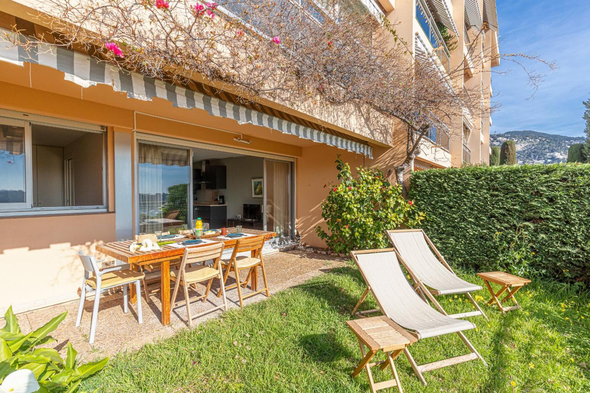 2 Bdr Villefranche-Sur-Mer Sea View Parking And Swimming Pool Bagian luar foto