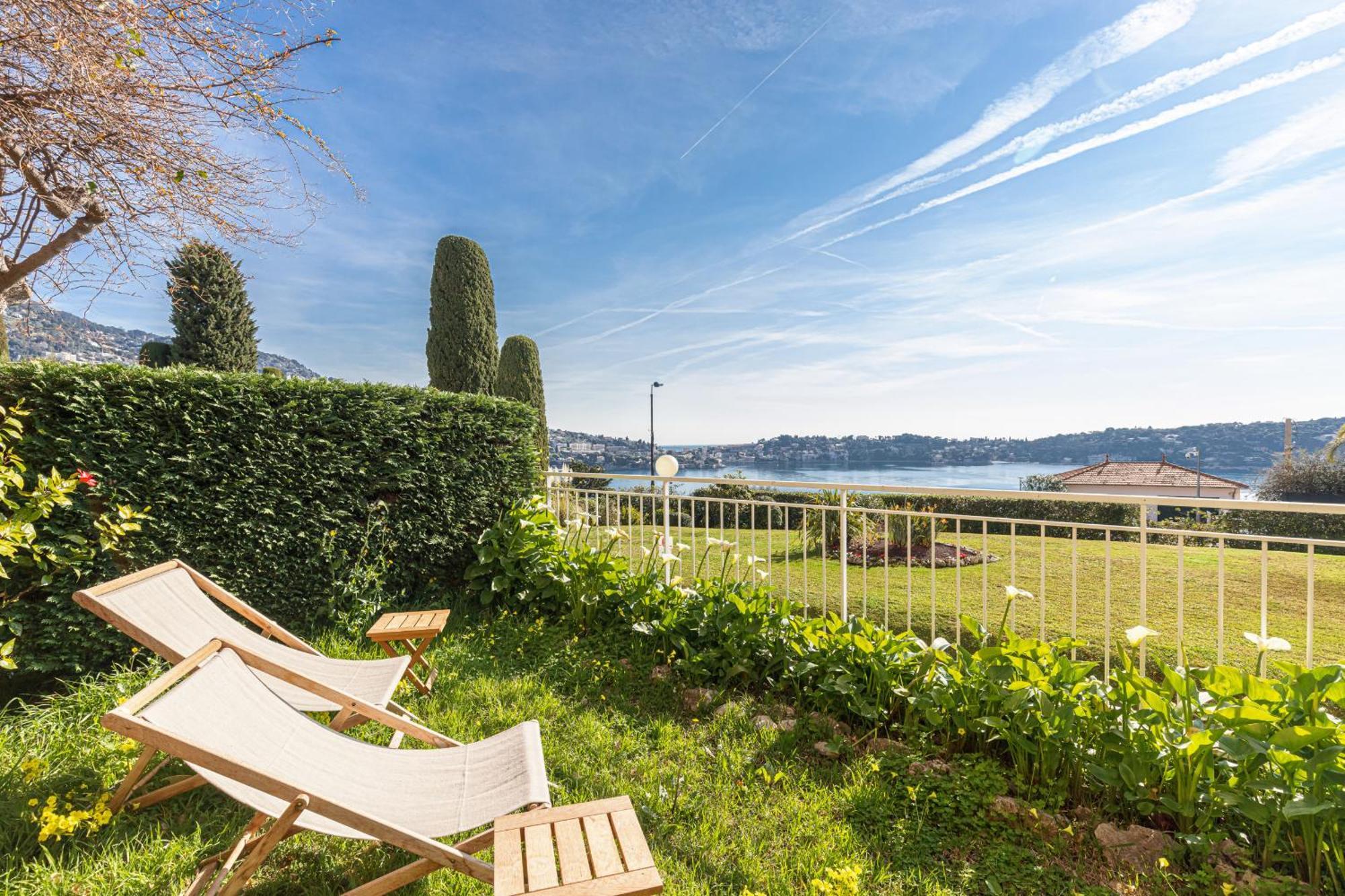 2 Bdr Villefranche-Sur-Mer Sea View Parking And Swimming Pool Bagian luar foto